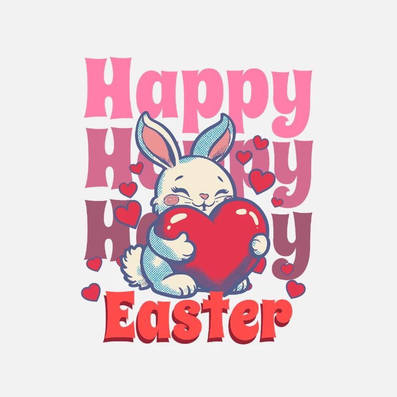 Joyeuses Pâques cher lapin