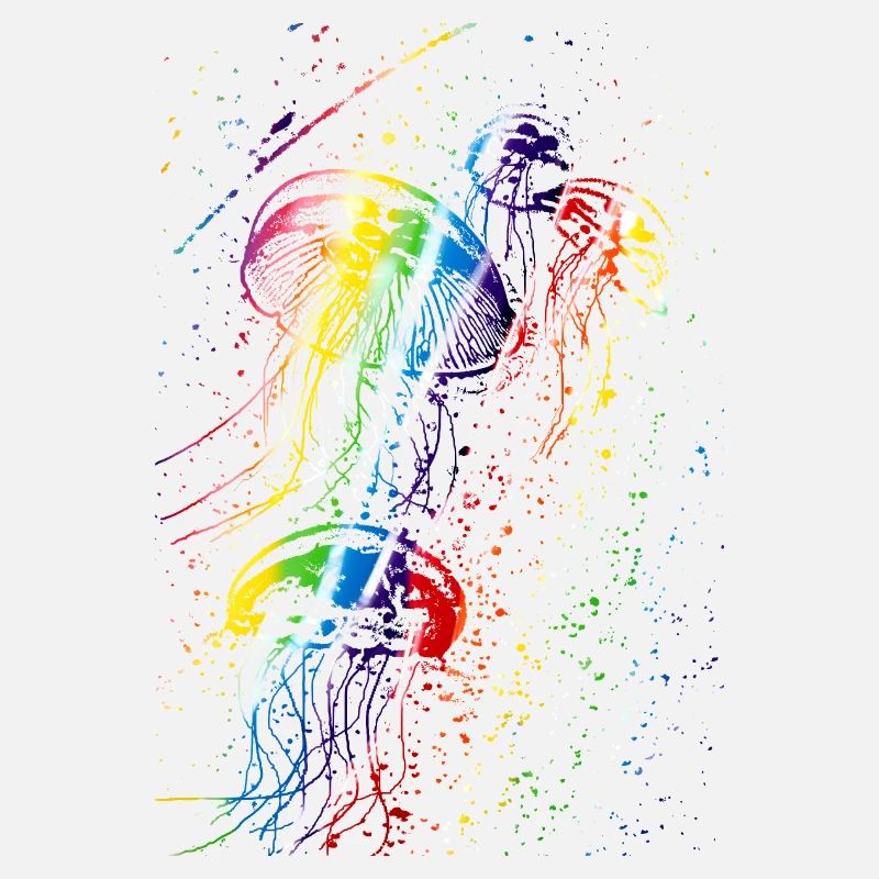 Bunte Quallen