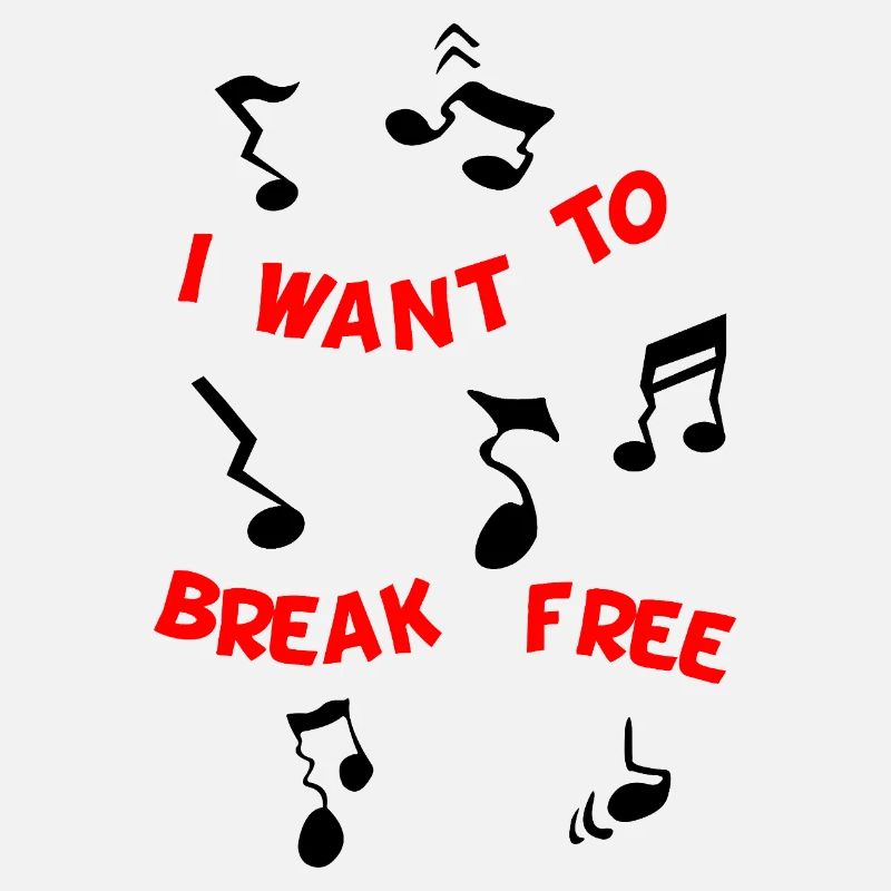 Valse Noten Freedom rot