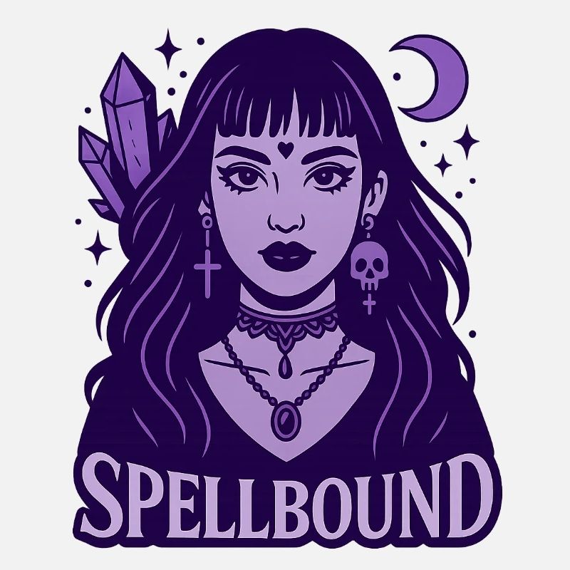 Sorcière Spellbound violette mystique