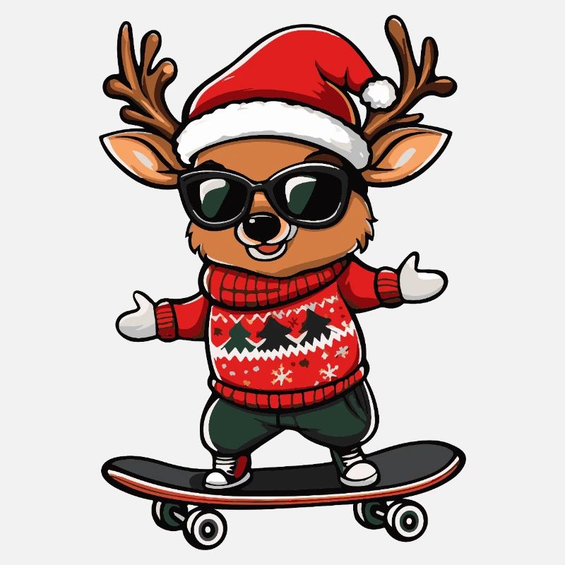 Deer Christmas Funny