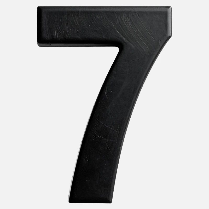 Minimalist Number Seven