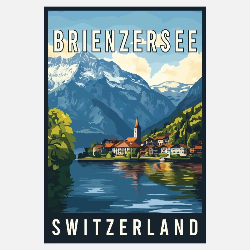Entdecken Sie den alpinen Brienzersee in der Schweiz