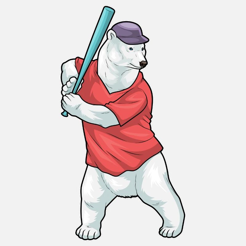 Eisbär Baseball Baseballschläger