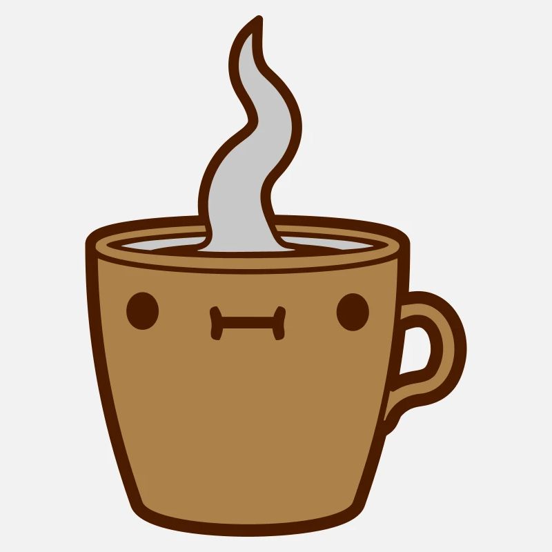 Süßes Gesicht Kaffeetasse