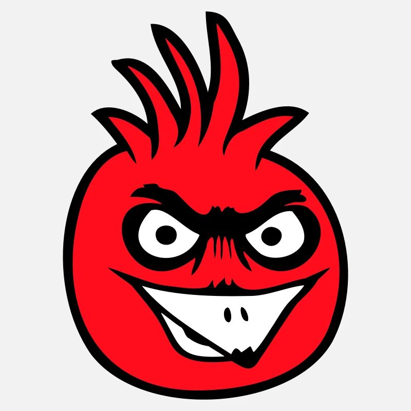 Parrot Bird Stares Nasty Aggressive Rage