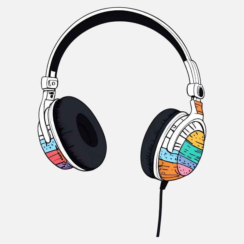 Kophörer Headset Comic Style
