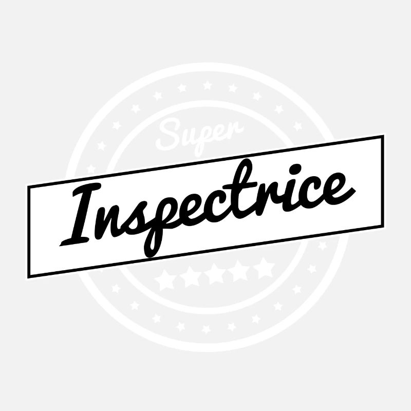 Super inspectrice - blanc
