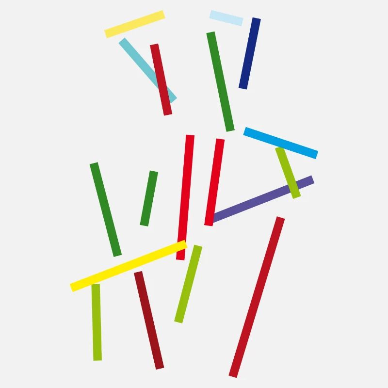 Couleurs Traits - Jeu de lignes