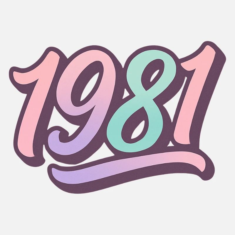 1981 – Retro Pastel Edition