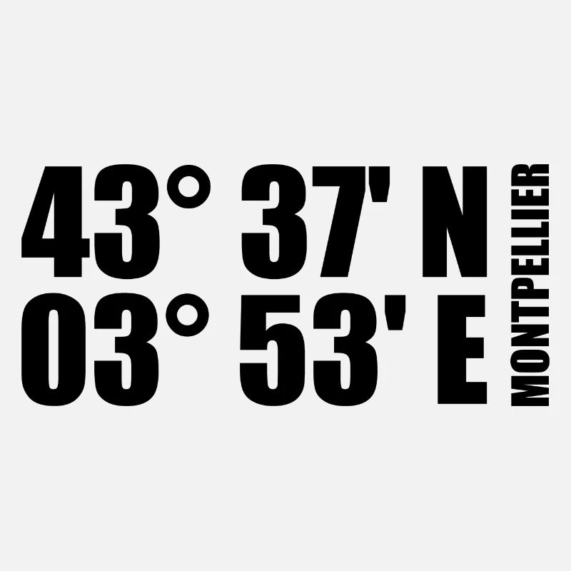Montpellier Coordinates