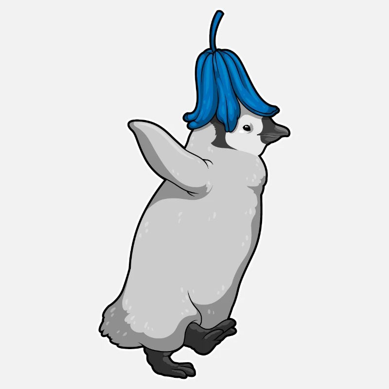 Pinguin Glockenblume Blumen