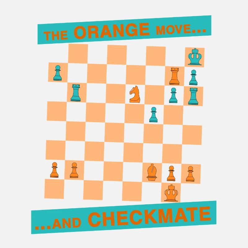 The ORANGE move ... and CHECKMATE - Morphy