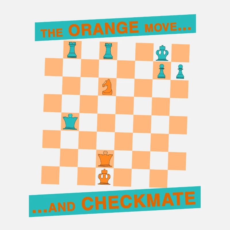 The ORANGE move ... and CHECKMATE - Lucena