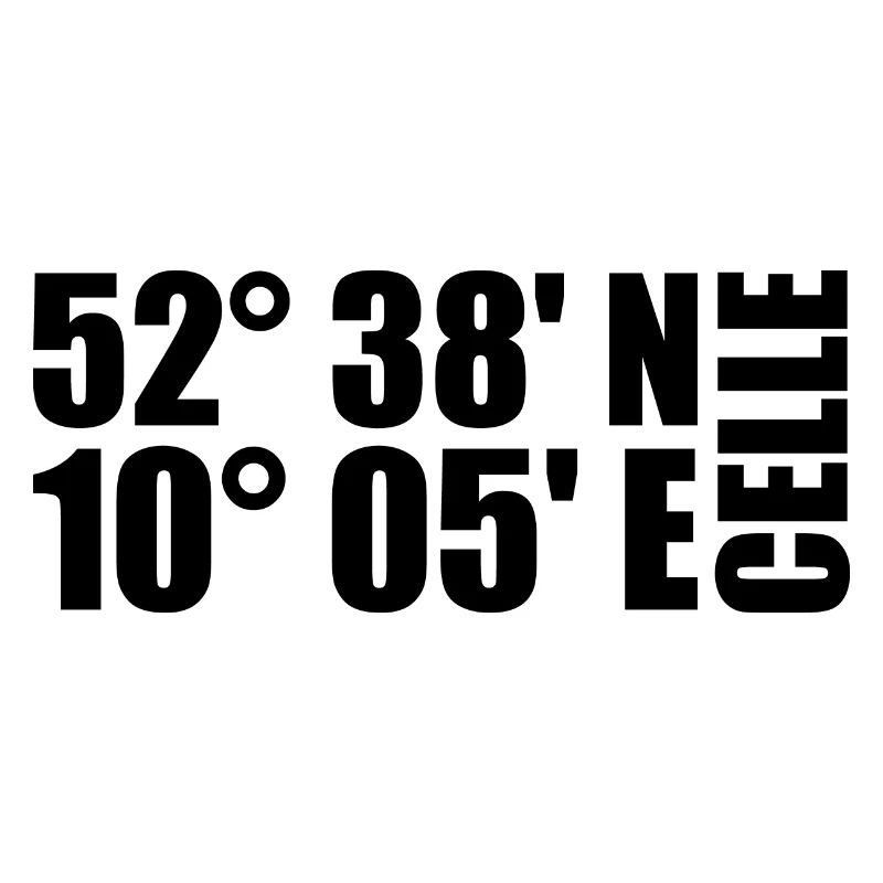 Celle coordinates