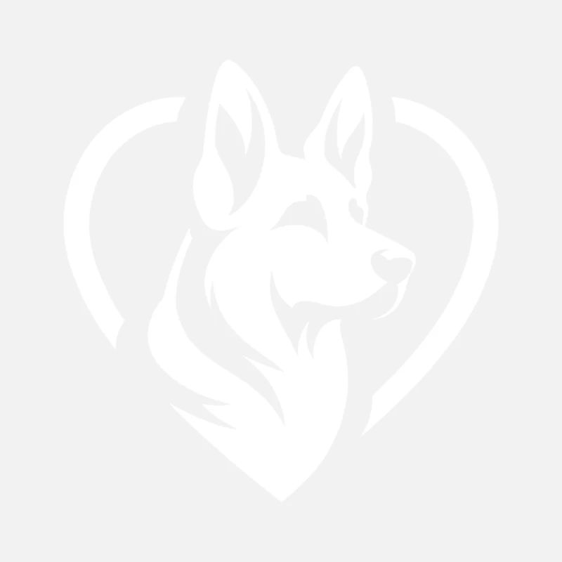 German Shepherd Silhouette