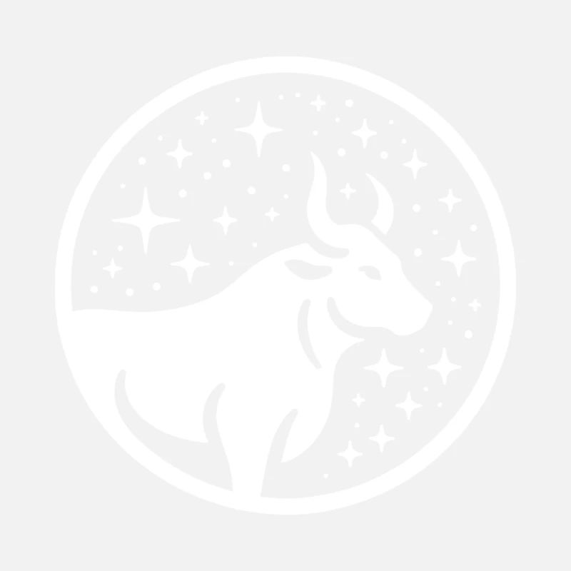 Silhouette Sternzeichen Stier