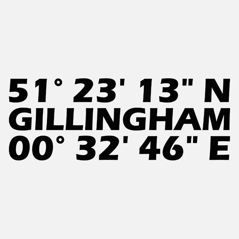 Coordonnées de Gillingham