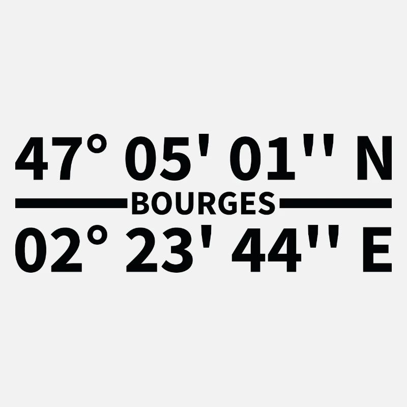 Coordonnées de Bourges