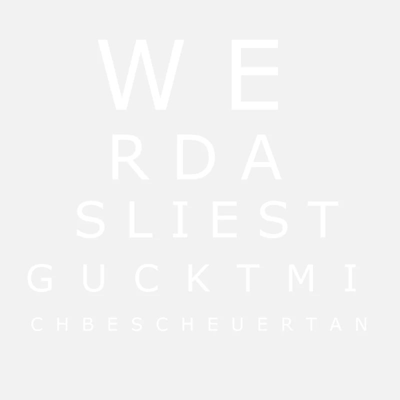Lustiger Sehtest