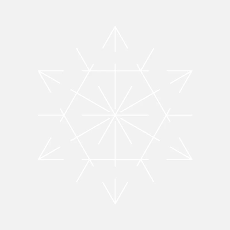 Minimalist hexagon