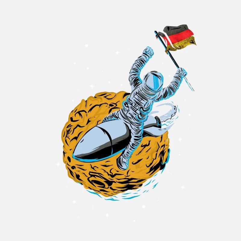 Astronaute allemand dans l’espace