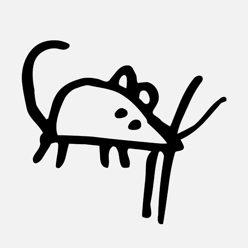 Süße Maus (Schwarz)