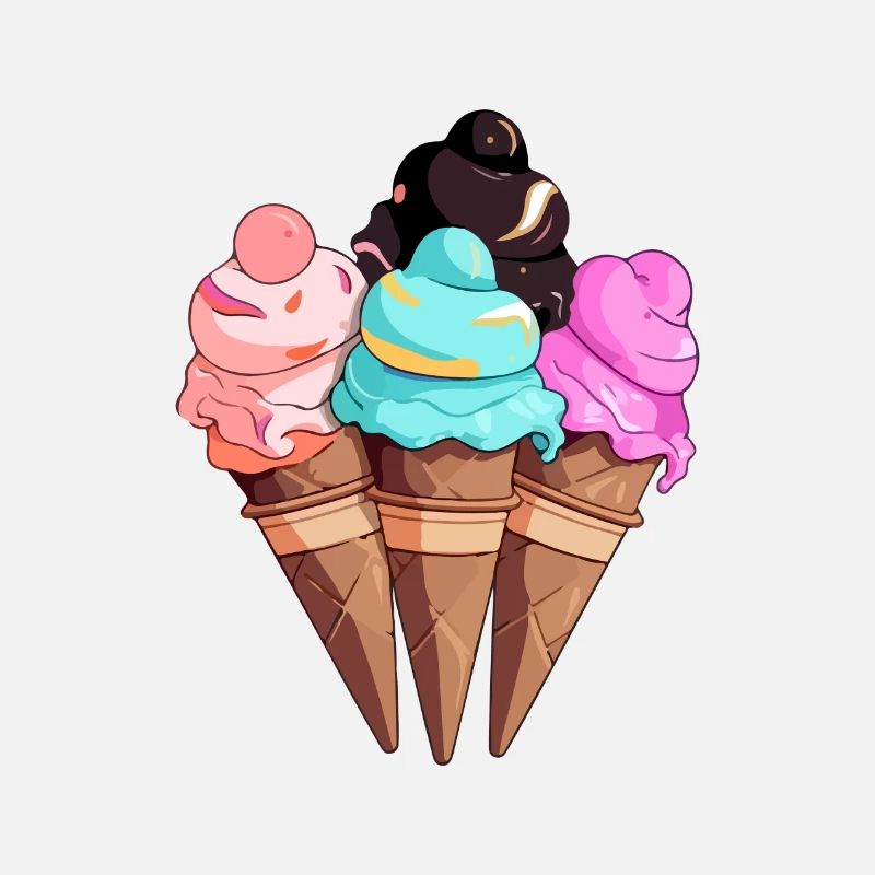 Pistazien-Schoko-Erdbeer-Eis
