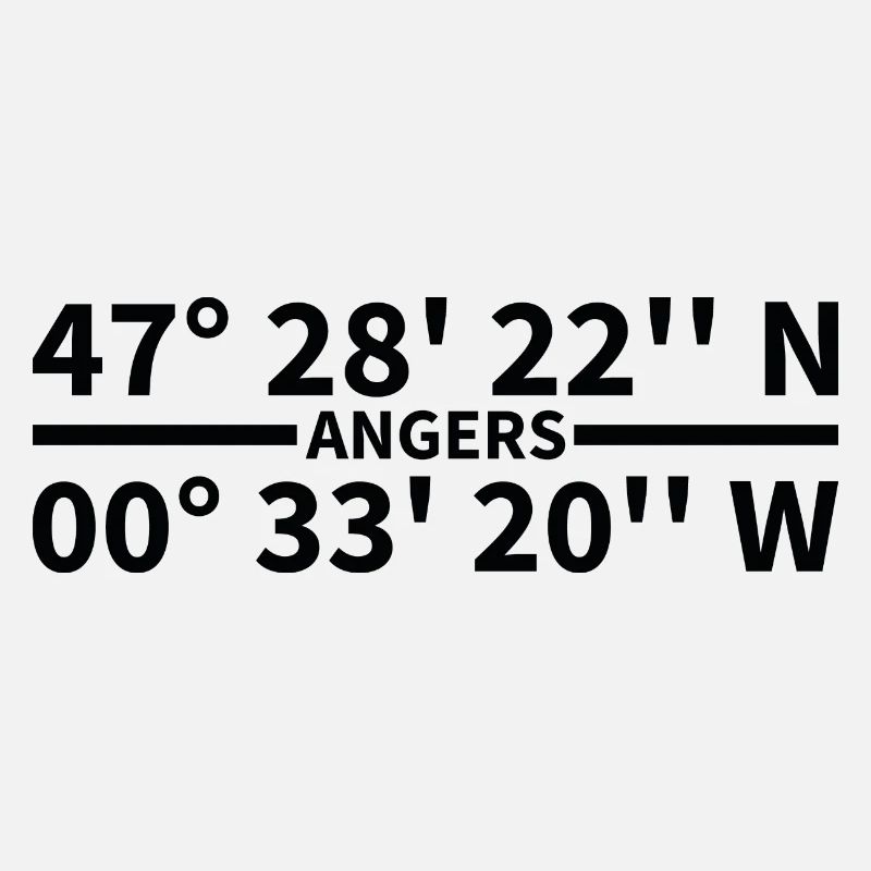 Angers coordinates