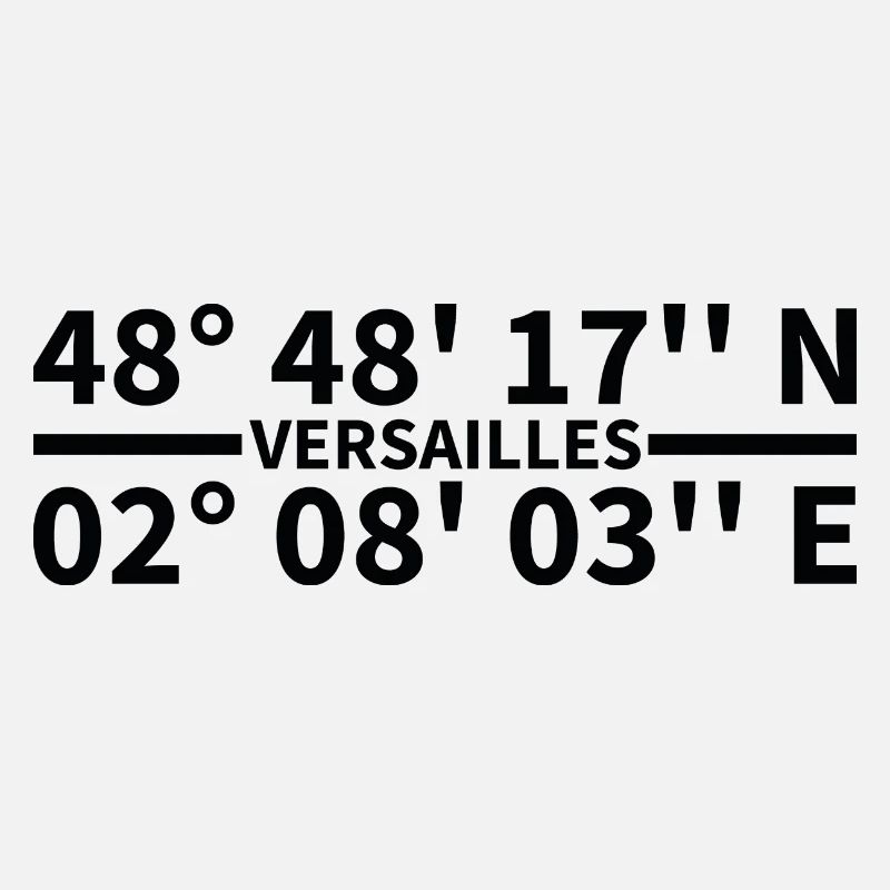 Coordonnées de Versailles