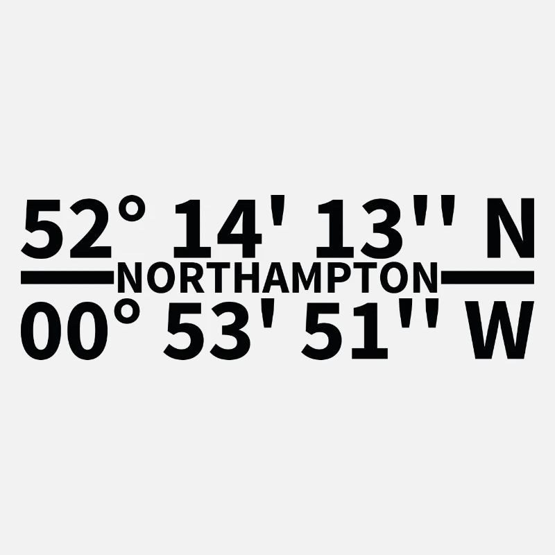 Coordonnées de Northampton
