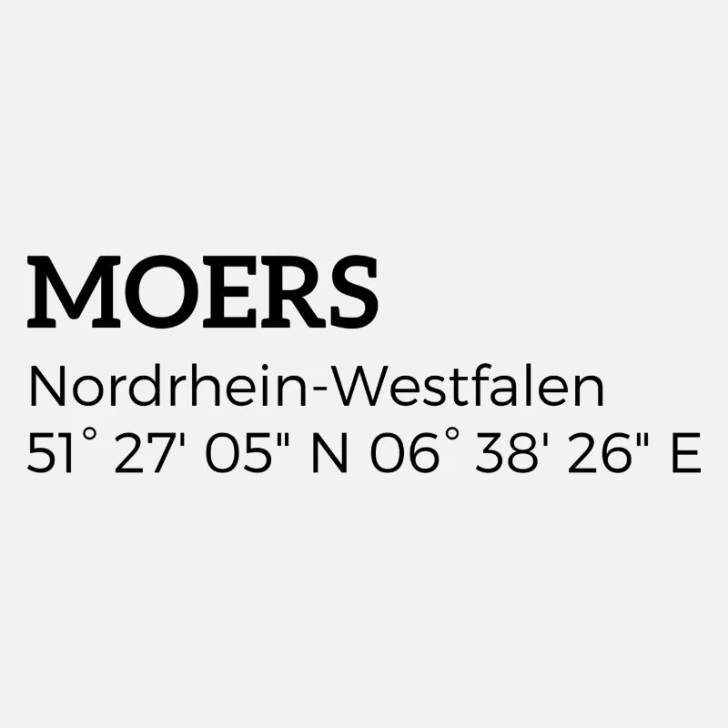 Moers, North Rhine-Westphalia coordinates