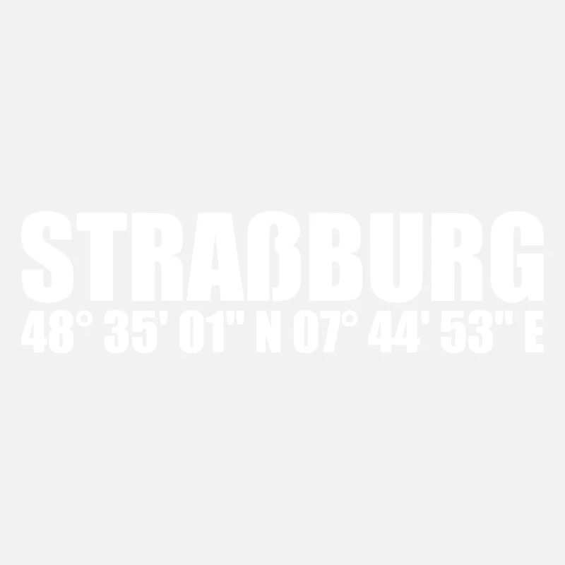 Coordonnées de Strasbourg