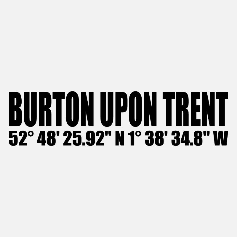 Burton upon Trent coordinates