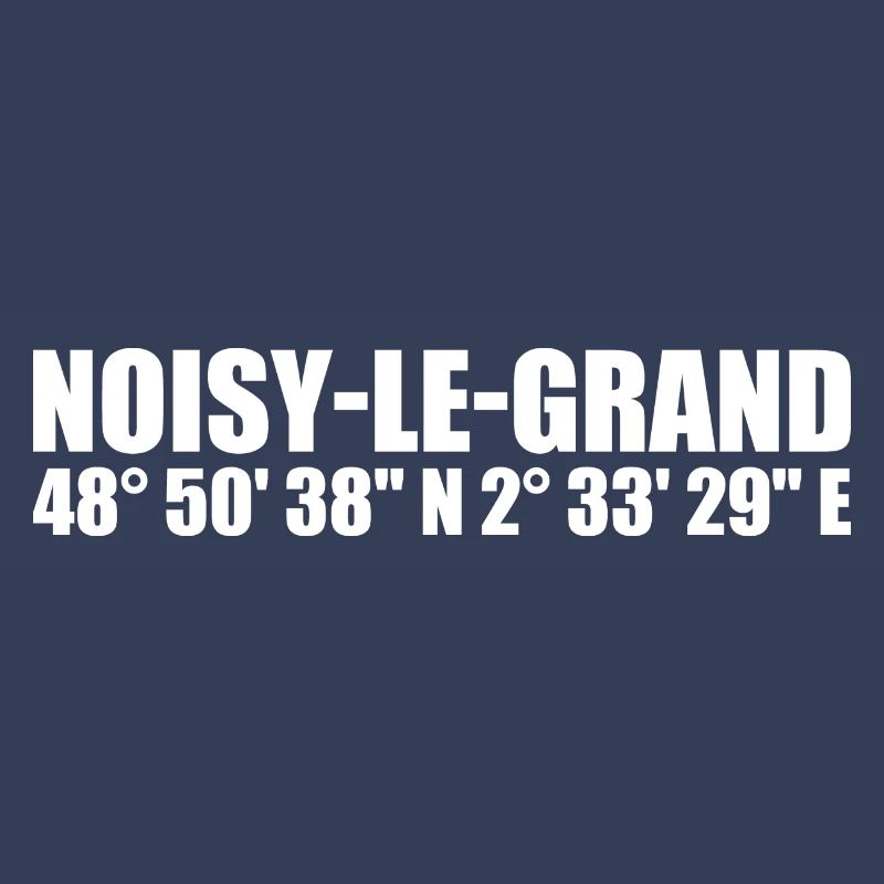 Noisy-le-Grand coordinates