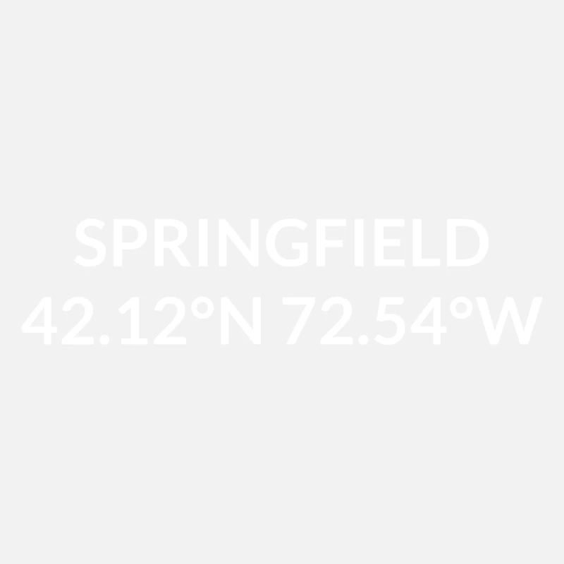 Coordonnées Springfield, Massachusetts, États-Unis