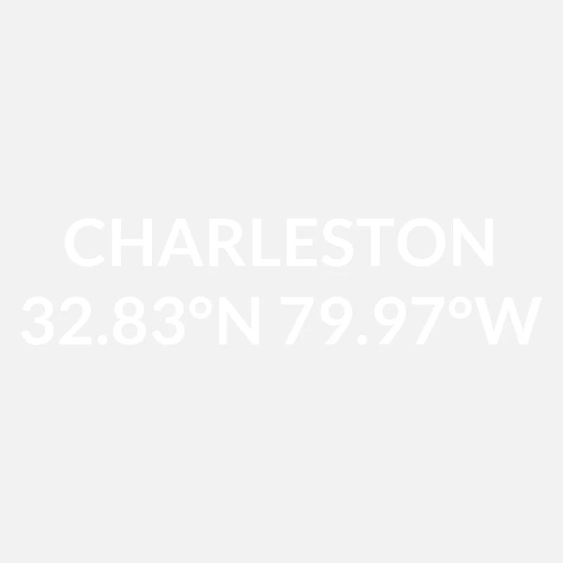 Charleston, Caroline du Sud, États-Unis Coordonnées