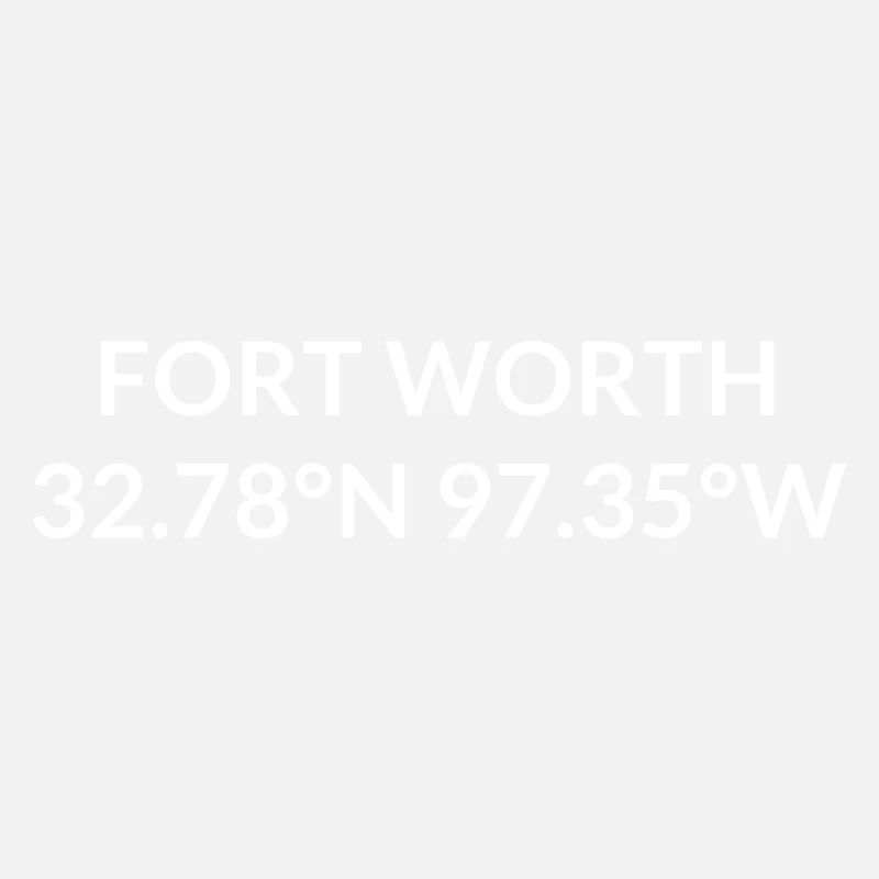 Fort Worth, Texas, USA Coordinates