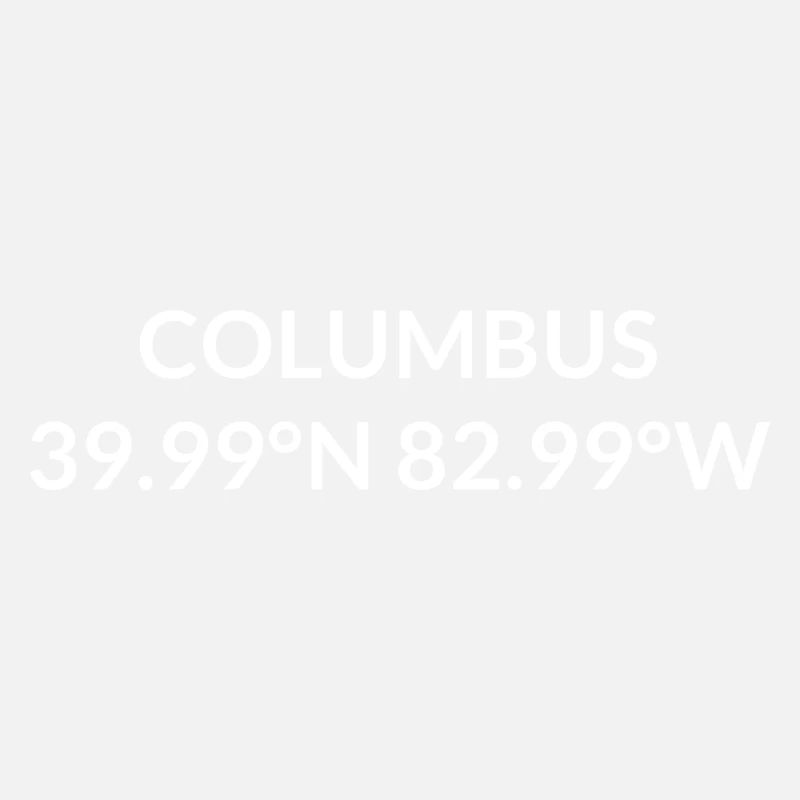 Coordonnées de Columbus, Ohio, États-Unis