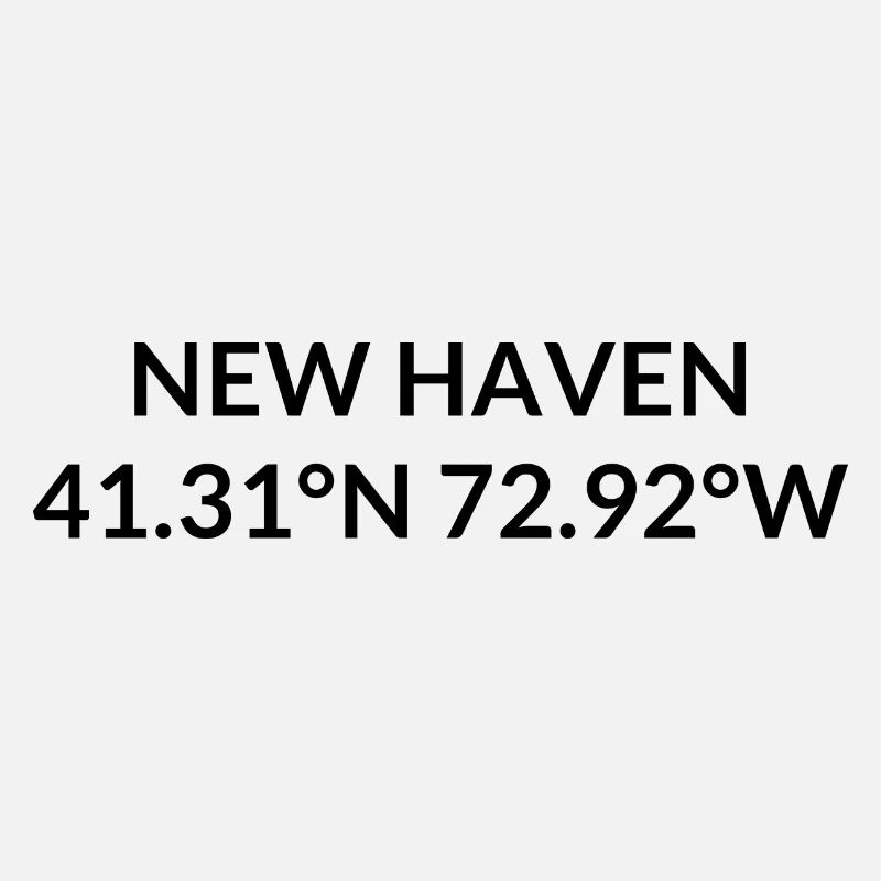 New Haven, Connecticut, USA Coordinates