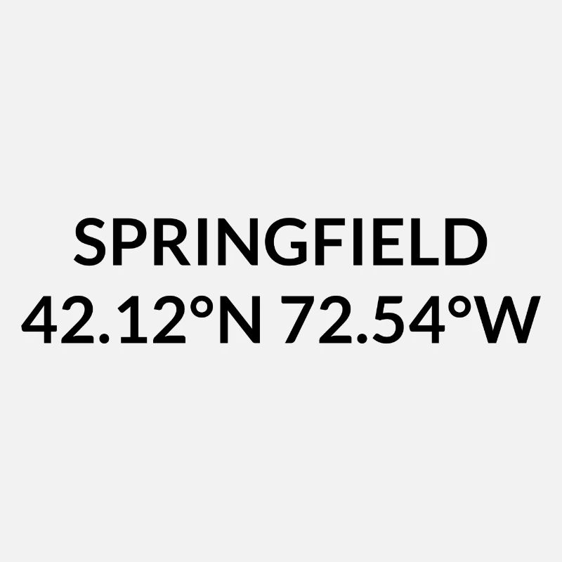 Coordonnées Springfield, Massachusetts, États-Unis