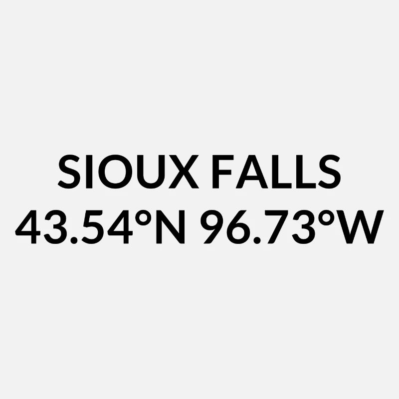 Sioux Falls, Dakota du Sud, États-Unis Coordonnées