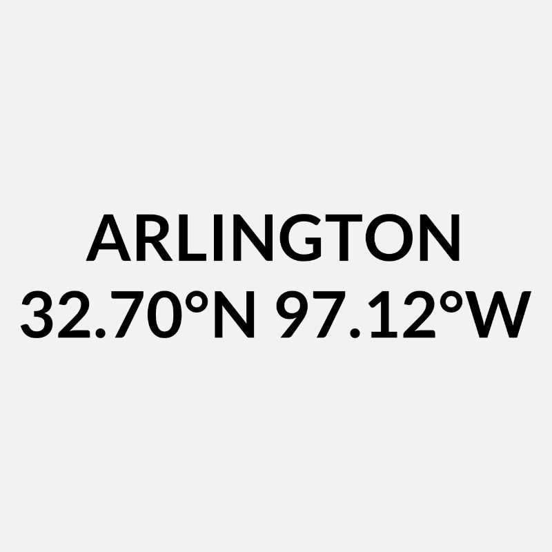 Arlington, Texas, USA Coordinates