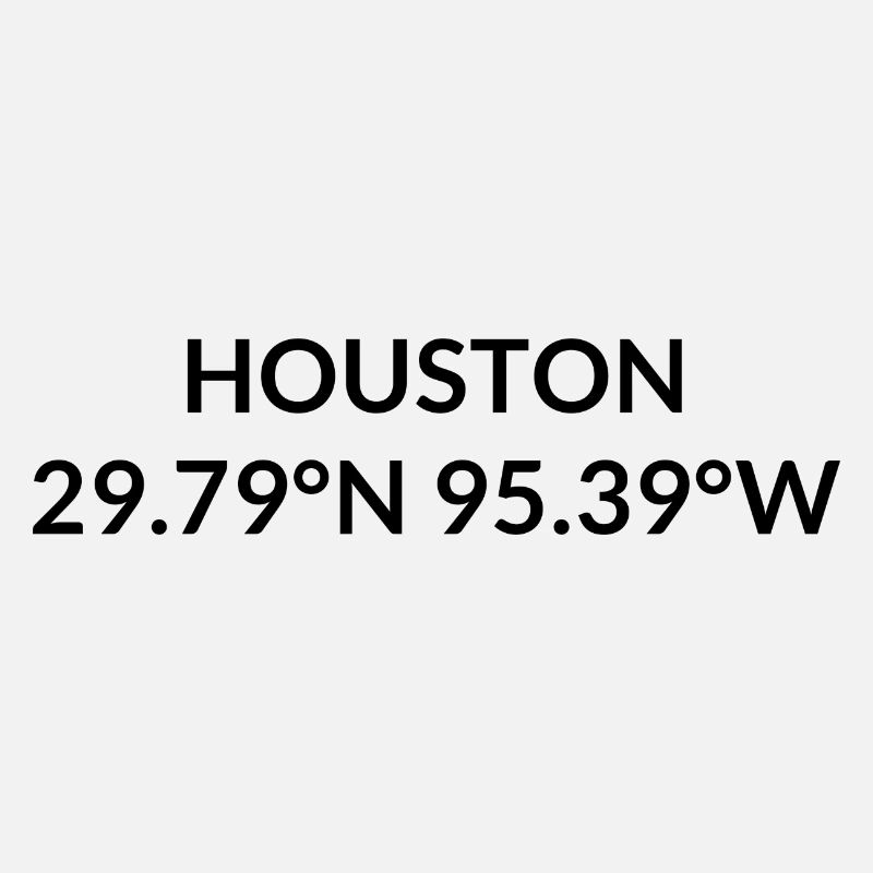 Houston, Texas, USA Coordinates