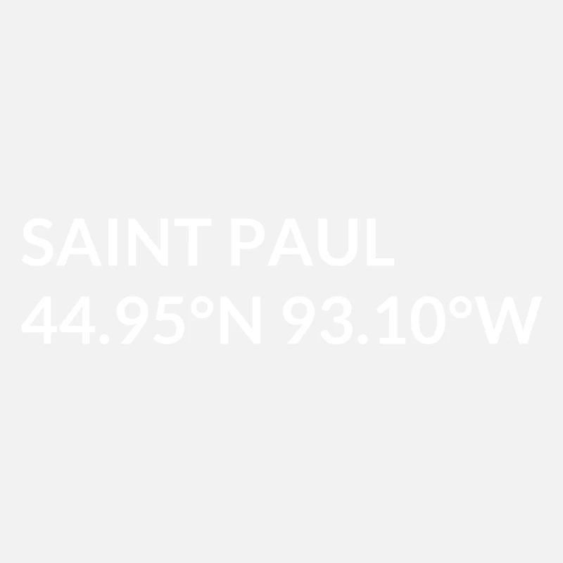 Coordonnées de Saint Paul, Minnesota, États-Unis