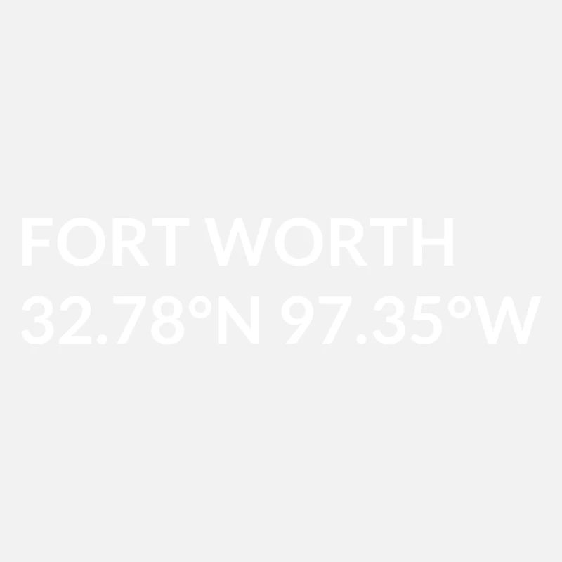 Fort Worth, Texas, USA Coordinates