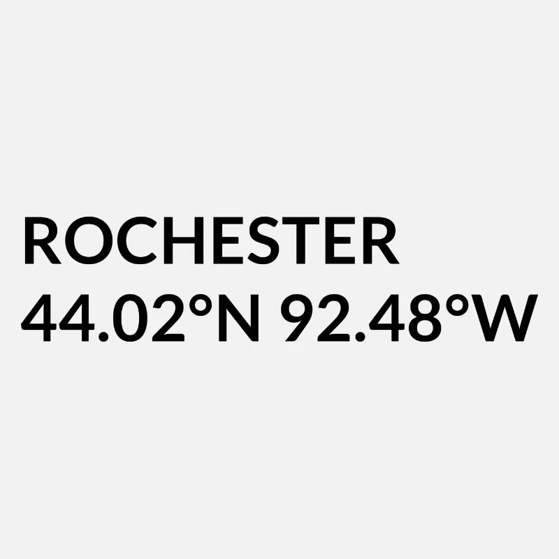 Coordonnées de Rochester, Minnesota, États-Unis