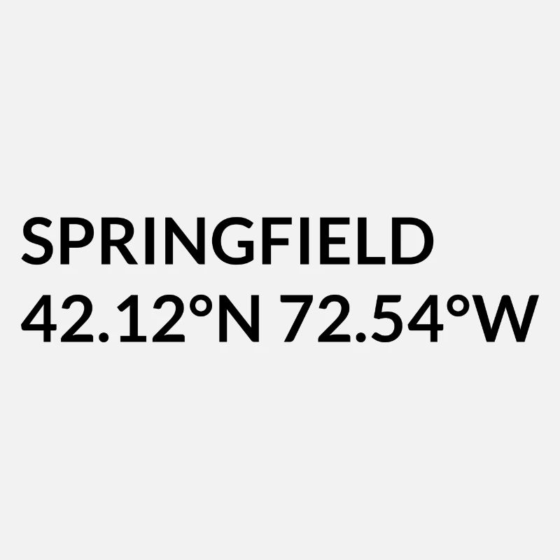 Coordonnées Springfield, Massachusetts, États-Unis