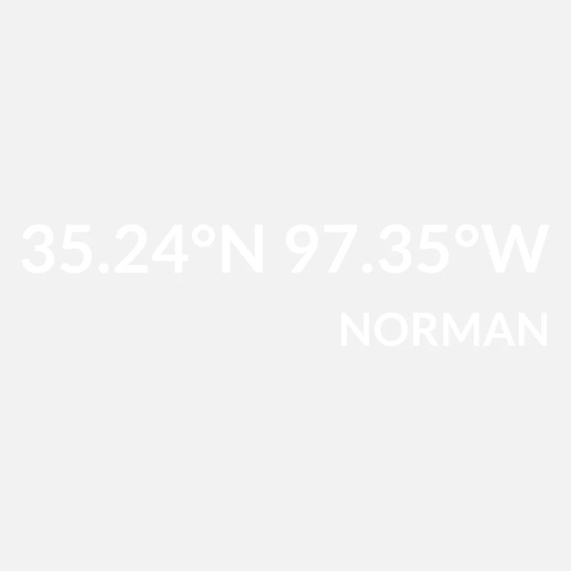 Norman, Oklahoma, USA Coordinates