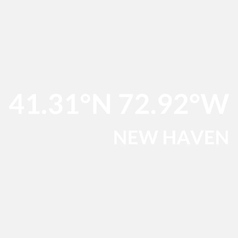 New Haven, Connecticut, USA Coordinates